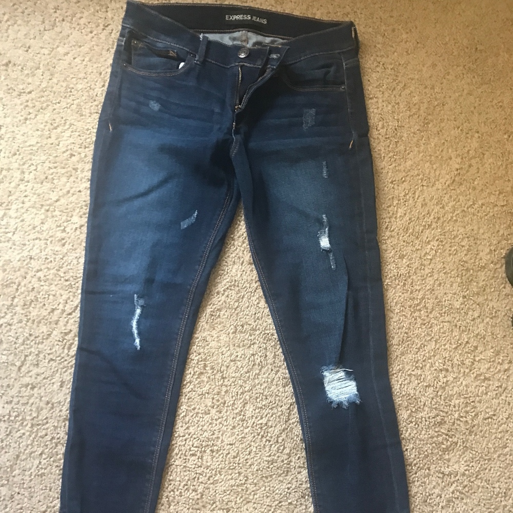 Express Midrise SuperSoft Ankle Legging 8R